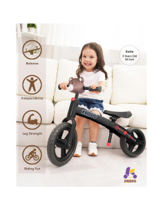 Bicicleta de Equilibrio KRIDDO para Niños 2 a 5 Años Llama 2