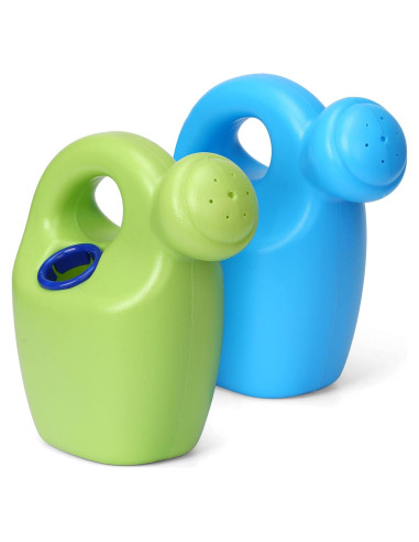 Regadera de Plástico DILABNBA 2PCS para Niños - Azul y Verde