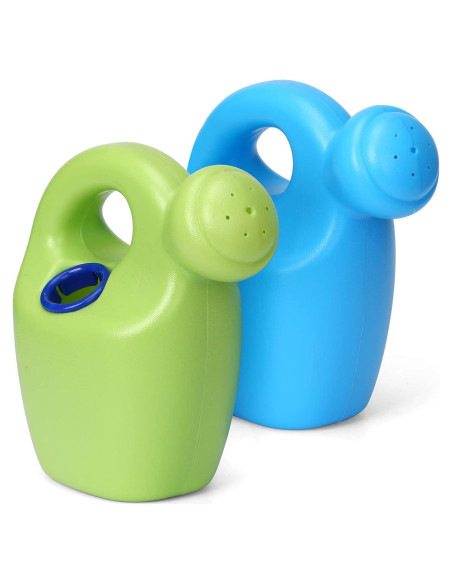 Regadera de Plástico DILABNBA 2PCS para Niños - Azul y Verde