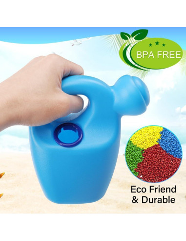 Regadera de Plástico DILABNBA 2PCS para Niños - Azul y Verde