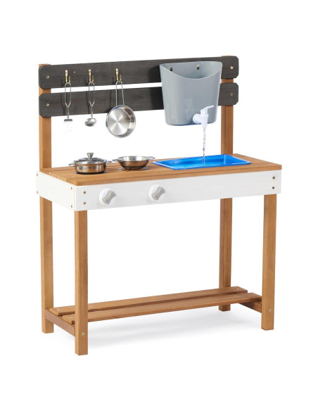 Cocina de Madera para Niños Soliwood 66x33x81 cm