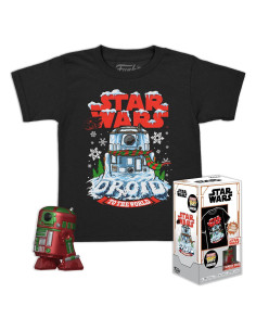 Camiseta y Minifigura R2D2 Funko Pop! - Star Wars - S