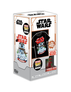 Camiseta y Minifigura R2D2 Funko Pop! - Star Wars - S 2