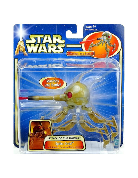 Droid Araña Star Wars Clone Wars 9.53 cm con Misil
