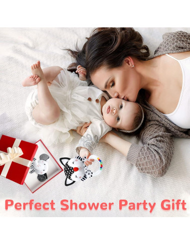 Sonajeros para Bebés XIXILAND 0-6 Meses Desarrollo Sensorial