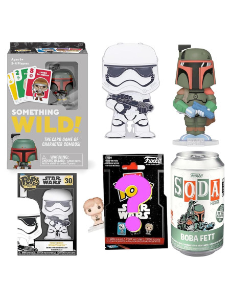 Combo Coleccionable Funko POP Star Wars Boba Fett y Bitty Pop! Combo Coleccionable Funko POP Star Wars Boba Fett y Bitty Pop!