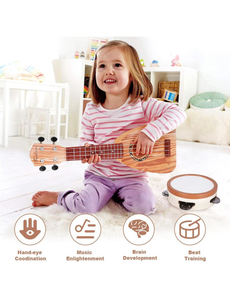 Juego de Juguetes Musicales Vanplay 7 Piezas para Niños