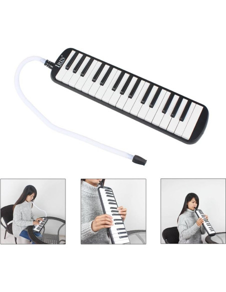 Melodica Btuty 32 Teclas con Bolsa de Transporte - Negro