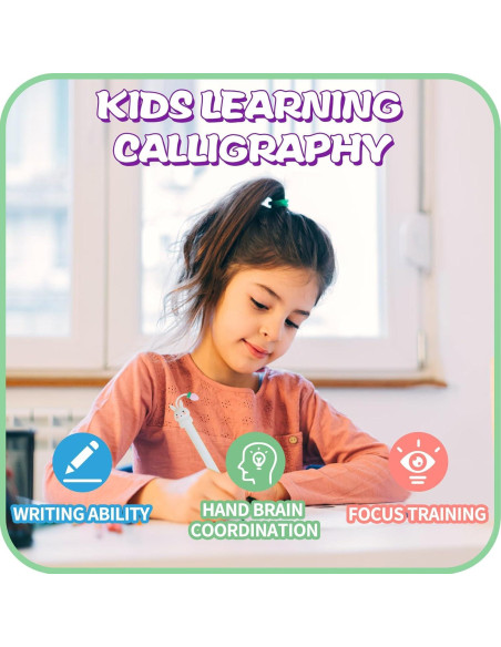 Cuaderno Reutilizable Caligrafía ESAUYB 4 Libros Azul 26x18.5cm