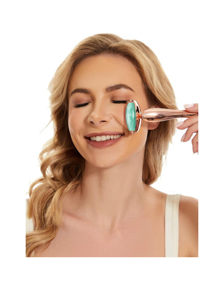 Rodillo Facial de Jade I-B-N G 3 en 1 para Cuidado de Piel Rodillo Facial de Jade I-B-N G 3 en 1 para Cuidado de Piel
