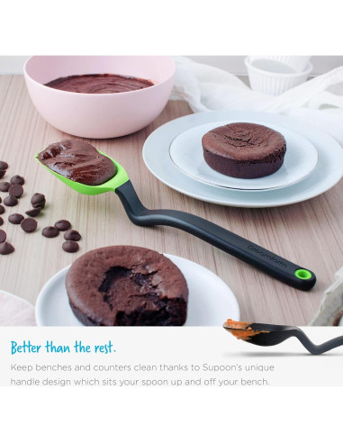 Cuchara de Silicona Supoon Dreamfarm 28 cm Azul Antiadherente