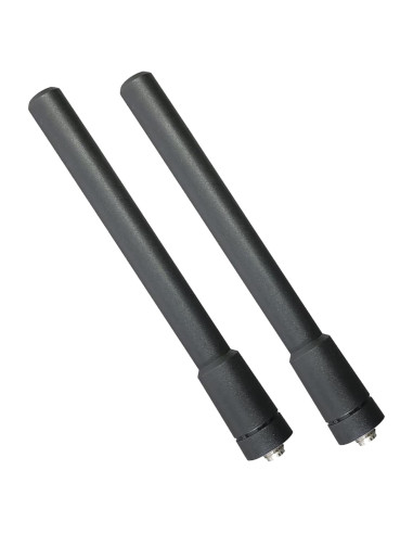 Antena Corta SAMCOM UHF 10W 4.3" Mini Suave 2 Paquetes