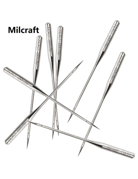 50 Agujas de Máquina de Coser Milcraft 75/11 para Bordado