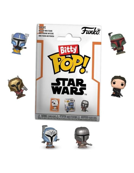 Bitty Pops! Funko The Mandalorian - 12 Piezas Coleccionables