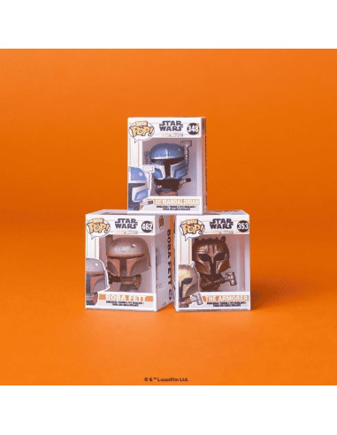 Bitty Pops! Funko The Mandalorian - 12 Piezas Coleccionables