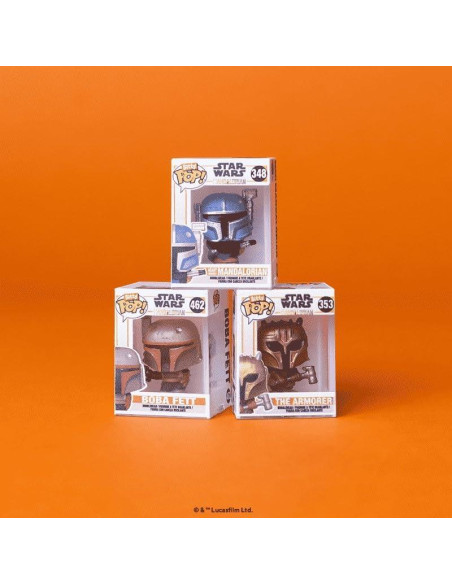 Bitty Pops! Funko The Mandalorian - 12 Piezas Coleccionables