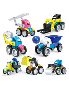 Bloques de Construcción Magnéticos ALLROAD 45 Piezas Vehículos