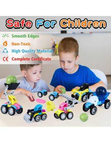 Bloques de Construcción Magnéticos ALLROAD 45 Piezas Vehículos