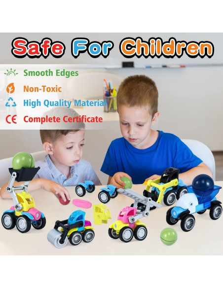 Bloques de Construcción Magnéticos ALLROAD 45 Piezas Vehículos
