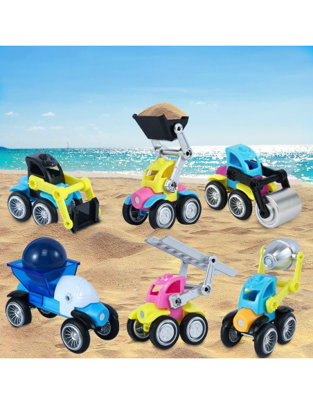 Bloques de Construcción Magnéticos ALLROAD 45 Piezas Vehículos