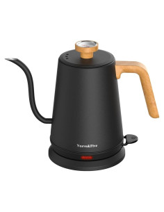 Hervidor Eléctrico Nueve&Five EK9502B 1L Cuello de Cisne Negro