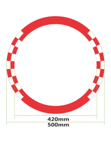 Puerta de Carrera Aérea GoolRC 500mm para Drones FPV
