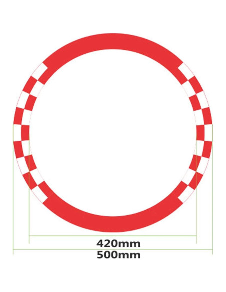 Puerta de Carrera Aérea GoolRC 500mm para Drones FPV