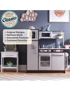 Cocina de Juguete de Madera KidKraft Uptown Espresso 2