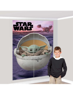 Decoración de Pared Escenográfica The Mandalorian 150x165 cm 2
