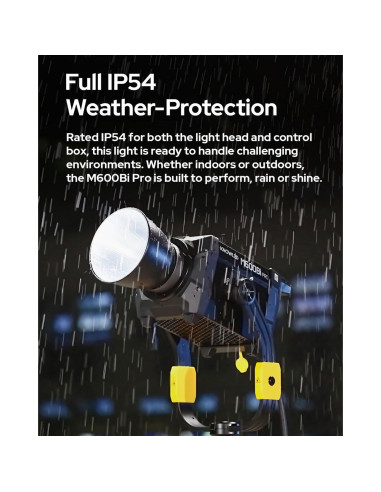 Godox M600Bi Pro Kit Monolight LED 600W Bi-Color IP54