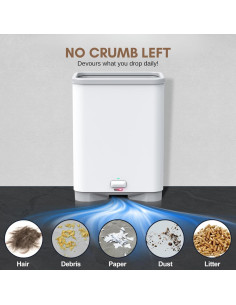 Aspiradora Automática Timnbo VA-C20 4000PA para Pelo de Mascotas 2