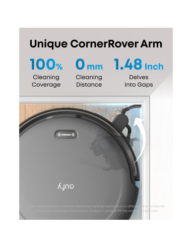 Aspiradora Robot eufy C10 Auto-Vaciado 4,000 Pa Negro