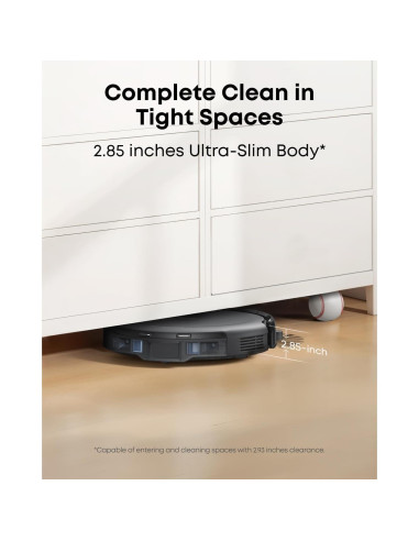 Aspiradora Robot eufy C10 Auto-Vaciado 4,000 Pa Negro