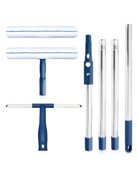Kit de Limpieza de Ventanas DSV 157.48 cm con Mango Extensible