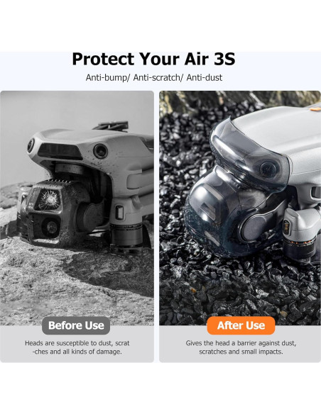 Protector de Gimbal STARTRC para Drone DJI Air 3S - Gris