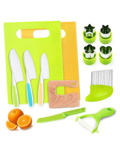 Juego de cuchillos Montessori para niños - 13 piezas YONSEN