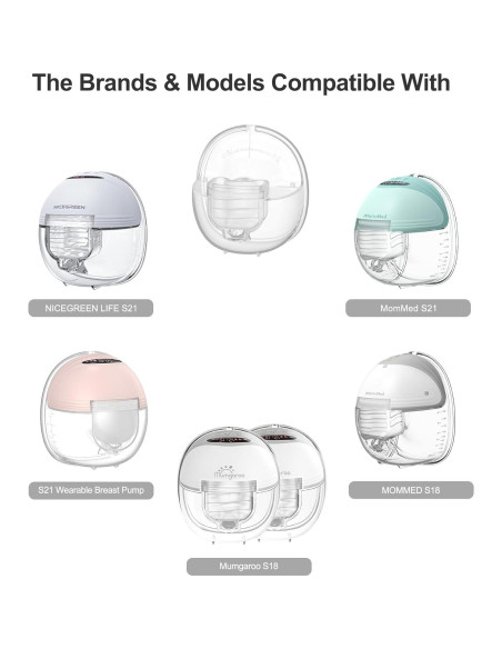 6 Válvulas de Pico de Pato Beaina para Extractor de Leche Materna 6 Válvulas de Pico de Pato Beaina para Extractor de Leche Materna