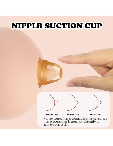 Correctores de Pezones Jesakmie 2 Pares para Lactancia