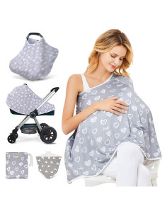 Cubierta de Lactancia Poncho Huatian - Privacidad 360