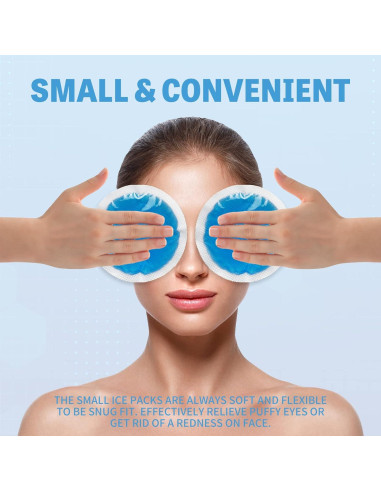 Paquetes de Hielo Reutilizables Tutmyrea - 24 Unidades para Lesiones