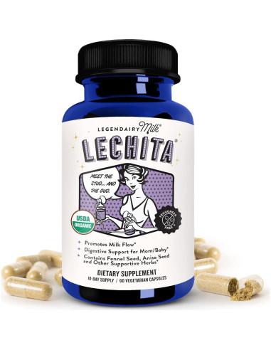 Suplemento de Lactancia Legendairy Milk Lechita y Levadura de Cerveza Orgánica