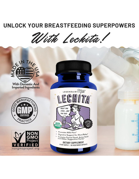 Suplemento de Lactancia Legendairy Milk Lechita y Levadura de Cerveza Orgánica Suplemento de Lactancia Legendairy Milk Lechita y Levadura de Cerveza Orgánica