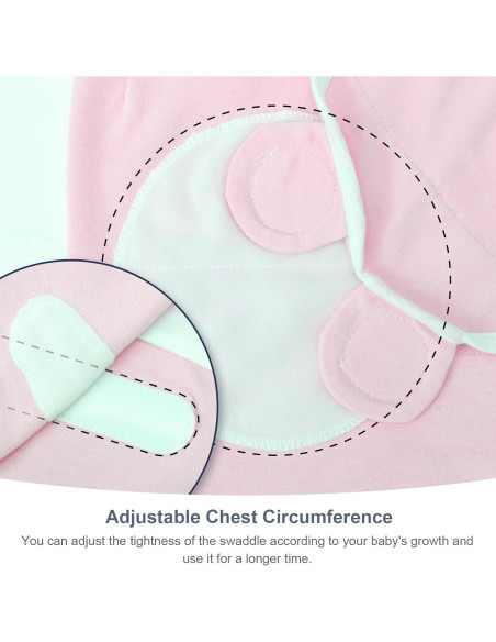 Sacos de Sueño BQUBO para Bebés 0-3 Meses 3 Piezas