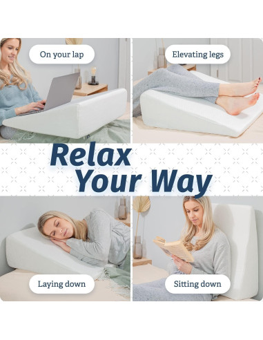 Cuña de Almohada Abco Tech Espuma Viscoelástica 18cm