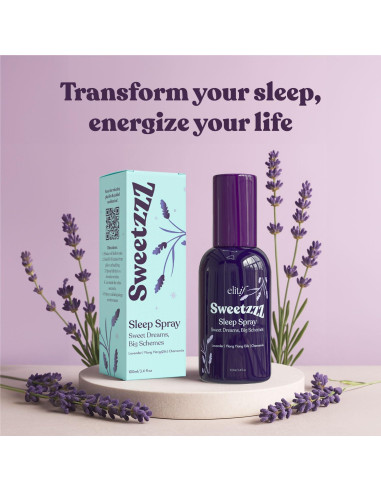 Spray de Almohada Sweetzzz de Lavanda 150ml - Vegano y Natural