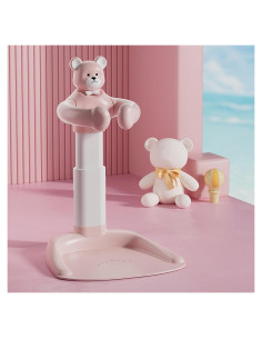 Soporte de Ducha para Bebés Gihusrzx Ajustable Rosa 8-36 Meses