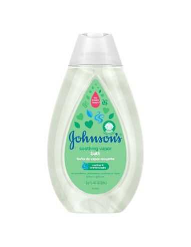 Baño Vapor Calmante Johnson's Baby 402.6 ml Hipoalergénico
