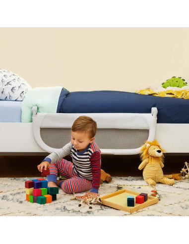 Barra de Cama Munchkin Sleep para Niños - Gris, 91.44x45.72 cm