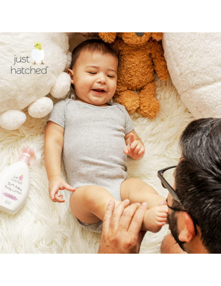 Loción Corporal Suave para Bebés Just Hatched 300 ml