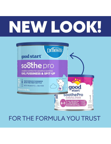 Fórmula Infantil Dr. Brown's Soothe Pro 340g para Bebés